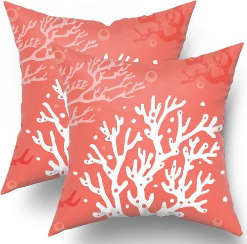 Miniatura 11 de Giwawa Juego de 2 fundas de almohada de calabaza otoñal de 16 x 16 pulgadas, fundas de cojín de algodón de madera de girasol para sofá, patio