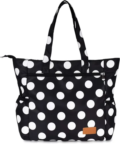 Miniatura 18 de CLOUDMUSIC Bolsa de hombro para enfermeras, profesores, trabajo, gimnasio, viajes, playa, mujeres, con gran capacidad, impermeable