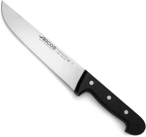 Miniatura 12 de Arcos Cuchillo de chef de 6 pulgadas de acero inoxidable. Cuchillo de cocina para cortar y pelar alimentos pequeños. Mango ergonómico
