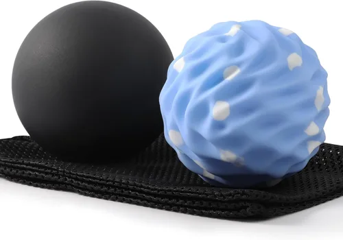 Miniatura 11 de Bolas grandes de lacrosse de masaje de silicona para liberación miofascial, masaje de tejido profundo de yoga, terapia de punto de activación