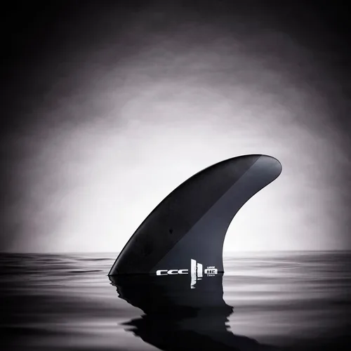 Miniatura 4 de FCS II Mick Fanning Neo Carbon - Tres aletas grandes de carbono, color negro y carbón, diseñadas para potencia, velocidad y respuesta rápida, ideal