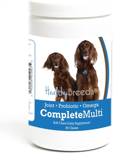 Miniatura 429 de Healthy Breeds Pug todo en uno multivitamínico suave masticable 60