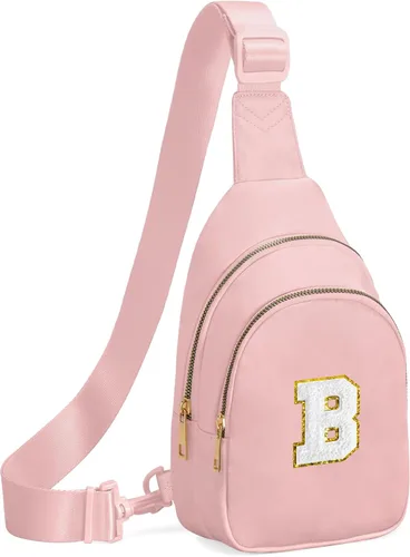 Miniatura 77 de Regalos de cumpleaños Viverte para niñas de 7, 8, 9, 10, 11, 12, 13 años, pequeño bolso cruzado de hombro con inicial, bolso cruzado de hombro