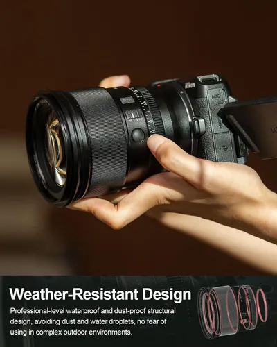 Miniatura 7 de VILTROX 75mm f/1.2 F1.2 PRO Lente de enfoque automático para cámara Nikon Z-Mount Ultra gran angular APS-C AF Compatible con cámaras Nikon Z-Mount