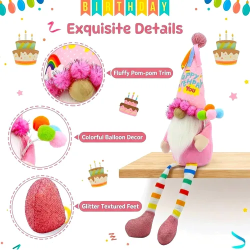 Miniatura 8 de Decoraciones de feliz cumpleaños: divertidos regalos de cumpleaños para mujeres, ella, mamá, niñas, amistad, hermana, esposa, madre, abuela, jefa