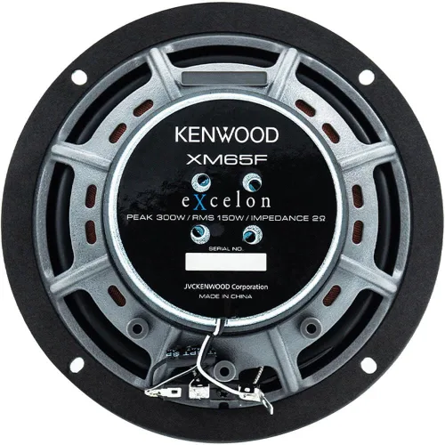 Miniatura 4 de Kenwood Excelon XM65F - Altavoces coaxiales de 2 vías de 6.5 pulgadas para motocicletas Harley actuales seleccionadas, 300 W, impedancia de 2