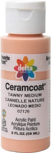 Miniatura 142 de Delta Creative Ceramcoat - Pintura acrílica en varios colores (2 onzas), 2436, carbón