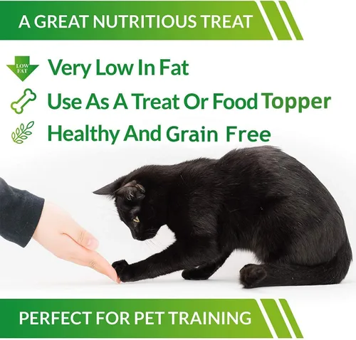 Miniatura 3 de Life Essentials Chicken Littles - Golosinas de pollo liofilizadas para gatos y perros pequeños, golosinas saludables de entrenamiento de un solo