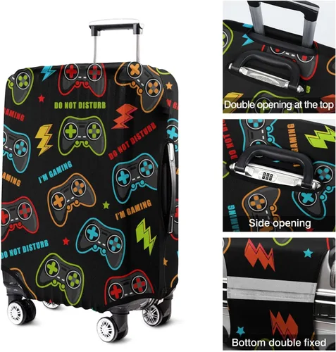 Miniatura 5 de Controlador de armas de videojuegos Funda de equipaje de viaje Protector de maleta lavable Anti-arañazos Fundas de equipaje