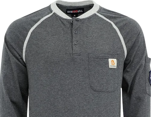 Miniatura 49 de BOCOMAL FR Shirts - Camisa ligera de 5.5 onzas de manga corta y resistente al fuego/ignífuga