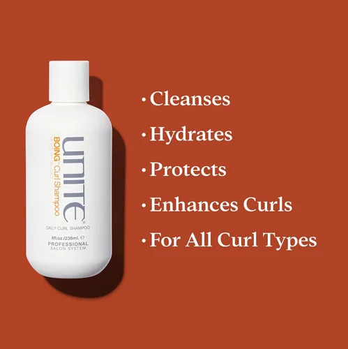 Miniatura 3 de UNITE Hair Champú para rizos BOING, 8 onzas líquidas