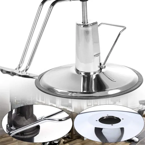 Miniatura 2 de DNYSYSJ Bomba hidráulica de repuesto para silla de barbero con base, bomba de patrón de 4 tornillos, capacidad de peso de 440 libras/440.9 lbs