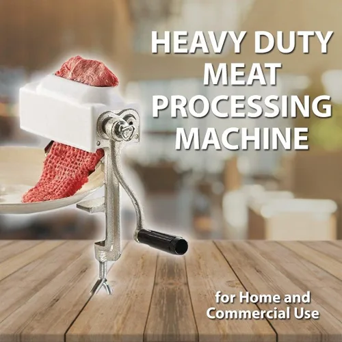 Miniatura 4 de Cuber ablandador de carne resistente, herramienta para aplanar bistec, accesorio de molinillo comercial, ablandador rodante con abrazadera