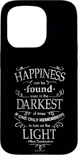 Miniatura 14 de Harry Potter Funda con cita de felicidad para iPhone 17