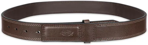Miniatura 3 de Dickies Cinturón de trabajo de mecánico de cuero para hombre, sin hebilla, cinturón a presión