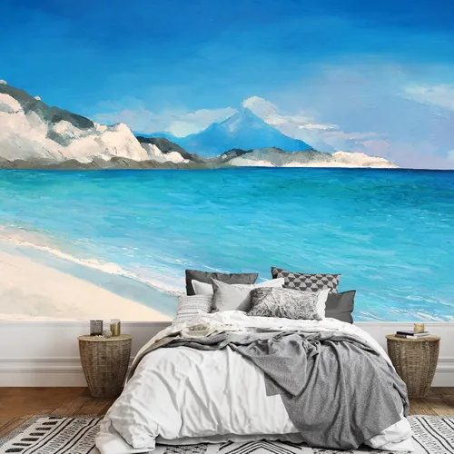 Miniatura 26 de wall26 - Hermoso patrón de agua azul que refleja el sol. - Mural de pared removible Papel pintado autoadhesivo grande - 100x144 pulgadas obra