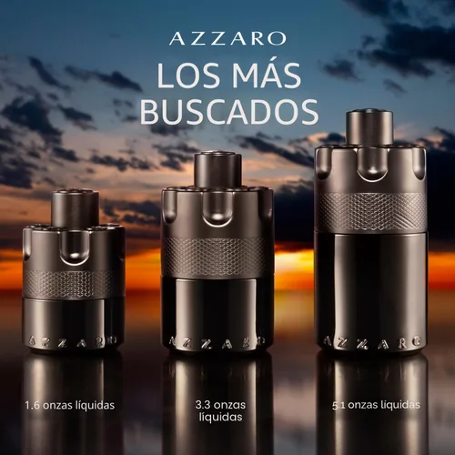 Miniatura 8 de Azzaro The Most Wanted Eau de Parfum Intense - Colonia para hombres amaderada y seductora - Fragancia Fougère, ambar y picante para noche de cita