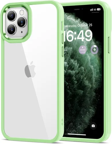 Miniatura 14 de HOOMIL Funda para iPhone 7 Plus/iPhone 8 Plus de 5.5 pulgadas, no amarillea, protección contra caídas, cubierta trasera dura transparente