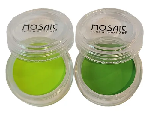 Miniatura 25 de Mosaic HydroCream - Paquetes de personajes de pintura facial para niños, no mancha, lavable, fórmula vegana gentil hipoalergénica. Pasteles