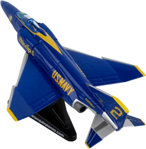 Miniatura 6 de Daron Postage Stamp F4 Phantom II 1/155 Blue Angels