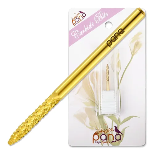 Miniatura 19 de PANA - Broca de carburo de 3/32" para limpieza de cutículas de uñas, para eliminar piel muerta, quitar esmalte en gel y acrílico, limpiador debajo