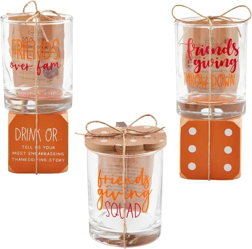 Miniatura 2 de Mud Pie Friendsgiving Juego de beber, Fam Small