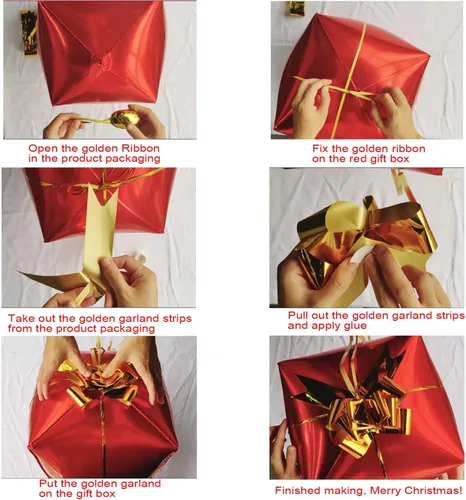Miniatura 6 de Kit de arco de guirnalda de globos de Navidad con globos de Navidad, rojo, dorado, verde oscuro, globo verde fresco y globos de caramelo, caja