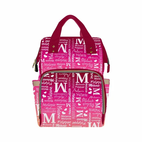 Miniatura 32 de InterestPrint Bolsa de pañales con nombre, mochila personalizada para hombres y mujeres, Color 17, Mochilas Daypack