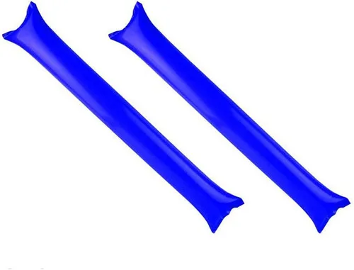 Miniatura 8 de Bam Bam Thunder Sticks - Juego de 50 palos de plástico para animar, palitos de plástico para aplaudir, inflables, largos y ruidos, para estadio