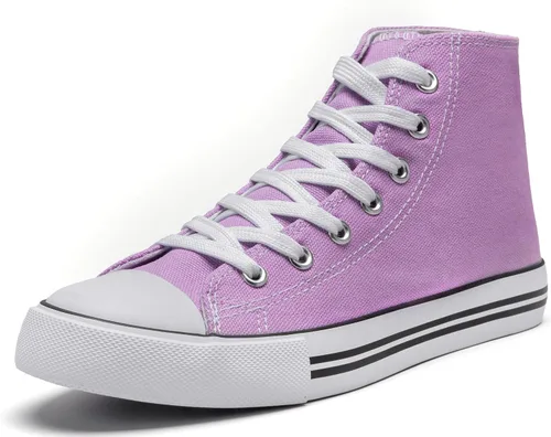 Tenis altos clásicos para niños, zapatos de lona para niñas y niños, zapatos de tenis con cordones, tenis de lona de moda, zapatos casuales para
