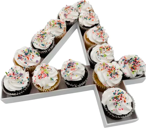 Miniatura 22 de 12" o GRANDE 16" - Cajas de número rellenables de plástico reutilizables de alta calidad para embutidos, cajas de cartas para fiesta de cumpleaños