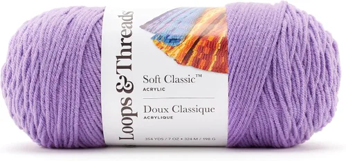 Miniatura 4 de MICHAELS Paquete de 12: Hilo sólido Soft Classic™ de Loops & Threads®