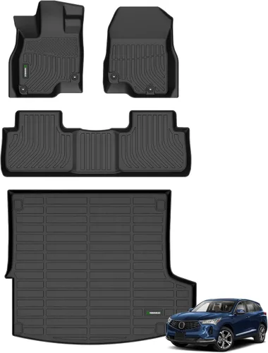 Miniatura 102 de ANBINGO® Alfombrillas de Piso para 2024 2025 CX-90 y CX90 PHEV (Híbrido Enchufable) 6 y 7 Asientos 2da Fila Asiento de Capitán o Asiento Tipo Cubo