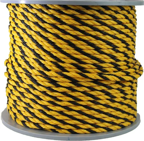 Miniatura 8 de ATERET Cuerda de Polipropileno Trenzada de 3 Hebras Color Tostado Monofilamento I 1-1/2" x 20 Pies I 19,350 lbs. Resistencia a la Tracción I Cordón