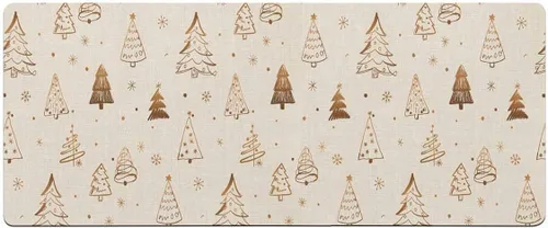 Miniatura 7 de Tapete de baño de Navidad para bañera, antideslizante, de secado rápido y absorbente, tierra de diatomeas, fregadero de cocina, lavable, moderno