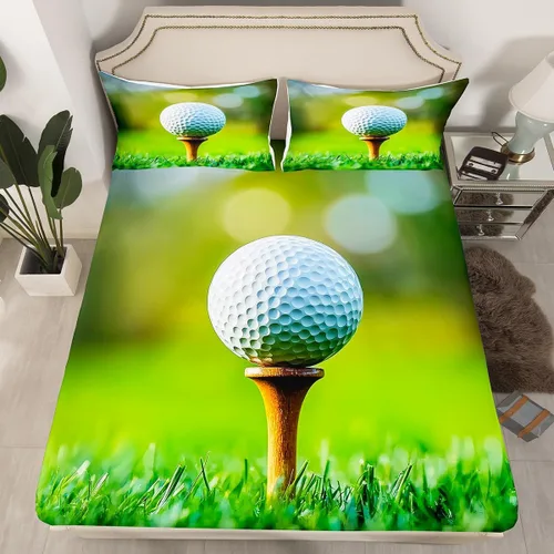Miniatura 23 de Erosebridal Sábana bajera ajustable con bandera estadounidense, juegos de ropa de cama para adolescentes y motos de cross, tamaño individual
