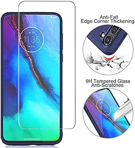 Miniatura 3 de Protector de pantalla de vidrio templado para Motorola Moto G Stylus 2020, vidrio templado de dureza 9H antiarañazos HD para Moto G Stylus 2020