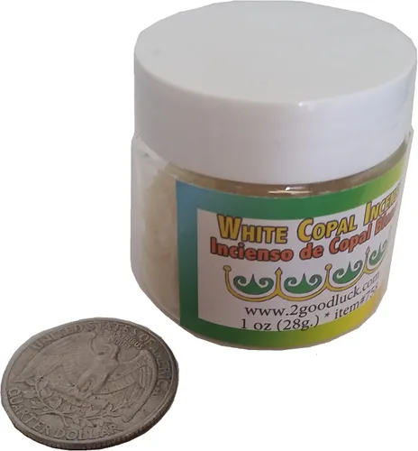 Miniatura 3 de Incienso Espiritual Copal Blanco para Rituales, Meditación y Salud (1 oz). Incienso De Copal Blanco para Rituales, Meditación Y Salud.