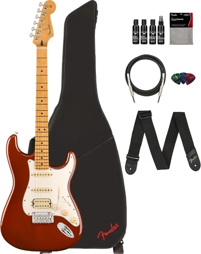 Miniatura 9 de Fender Player II Stratocaster Modificada - Paquete Electric Blue con bolsa de concierto, correa, cable, paquete de 3 púas y kit de limpieza