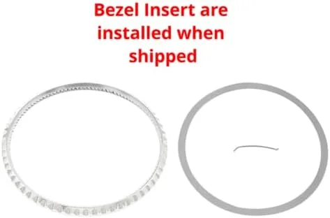 Miniatura 3 de Ewatchparts BISEL E INSERTO COMPLETO COMPATIBLE CON ROLEX SUBMARINER 16610 CIRCA 2000 16800 16808