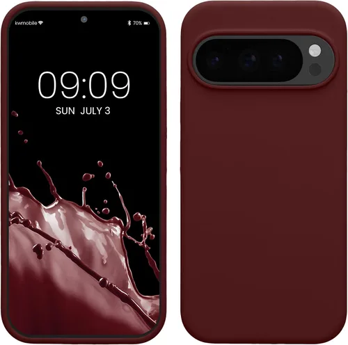 Miniatura 653 de kwmobile Funda Compatible con Google Pixel 6 Pro - Funda de teléfono de silicona TPU con acabado suave - Azul Arrecife