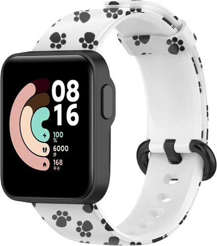 Miniatura 2 de Senter Correa de reloj de silicona suave Correa de repuesto para Xiaomi Mi Watch Lite y Redmi Watch Lite Smart Watch 2 piezas-C