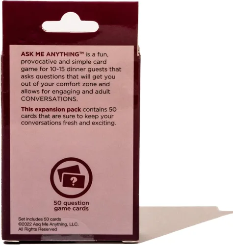 Miniatura 2 de ASKMEANYTHING Paquete de cena - 50 tarjetas de inicio de conversación para cenas memorables