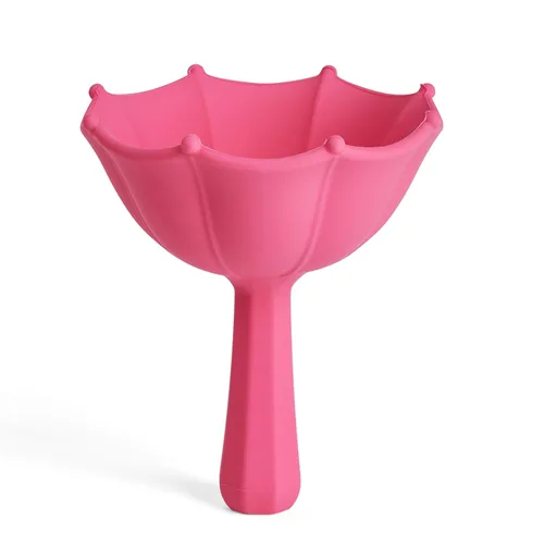Miniatura 8 de Embudo plegable pequeño, tipo hongo, silicona de grado alimenticio, vino tinto, jugo, leche, bebidas, regalo de cocina de Año Nuevo (rojo navideño)