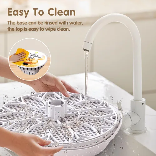 Miniatura 6 de Incubadoras para incubar huevos de codorniz, 12 huevos con giro automático de huevos y control de humedad, visualización de 360° para pollo, patos