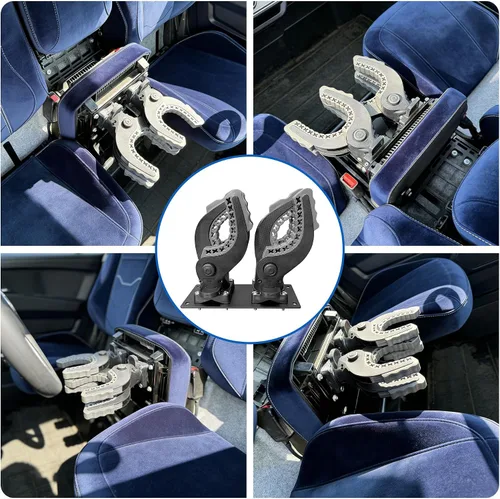 Miniatura 3 de Portaarmas Compatible con Can Am Defender, Soporte de Armas para ATV, Abrazadera de Armas, Empuñaduras de Armas, Montaje de Armas
