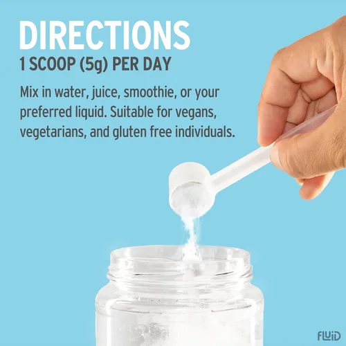 Miniatura 6 de Fluid Creatina - Certificado Informed Sport Polvo de Monohidrato de Creatina Micronizada Ultra-Fin 100% Sin Sabor Porción de 5g Paquete