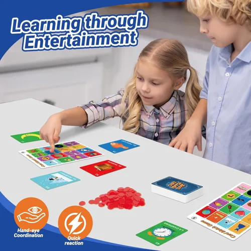 Miniatura 5 de Bosctanuc Loteria Mexican Bingo, Juego Original de Cartas Españolas, Juegos de Mesa en Español para Juegos de Bingo para Aprendizaje de Español