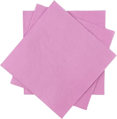 Miniatura 25 de Servilletas de cóctel azules 6 colores 5 * 5 pulgadas servilletas desechables de papel para cóctel, boda, cena, fiesta de cumpleaños, postre, vino