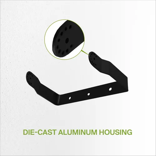 Miniatura 4 de ASD Soporte de montaje de reflector para luces de área LED Compatible con LSB5, LSB5A de 150-200 W Negro